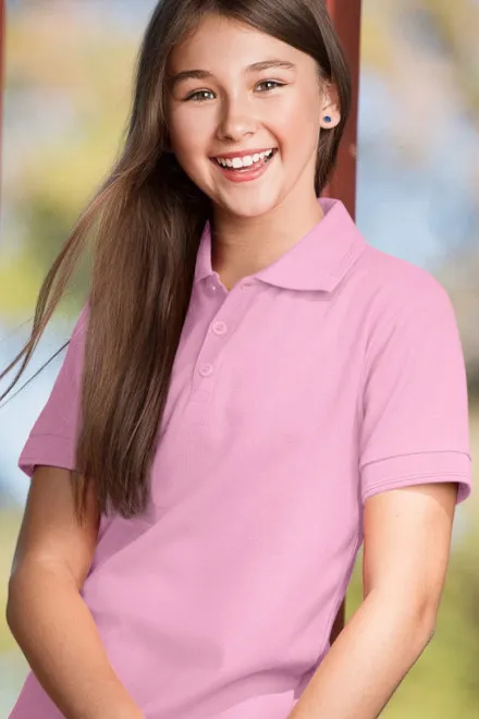 Pikétröja för barn, rosa