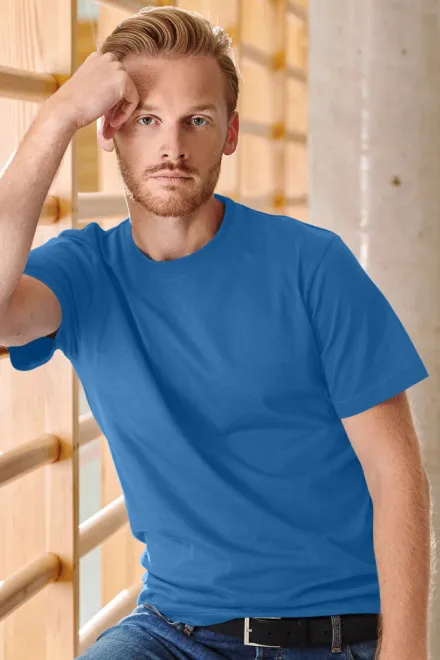 Tung t-shirt, ljusblå