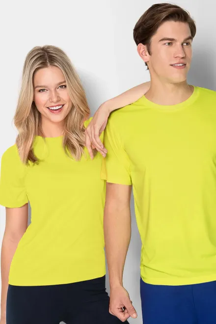 Unisex Sports T-shirt, neon yellow