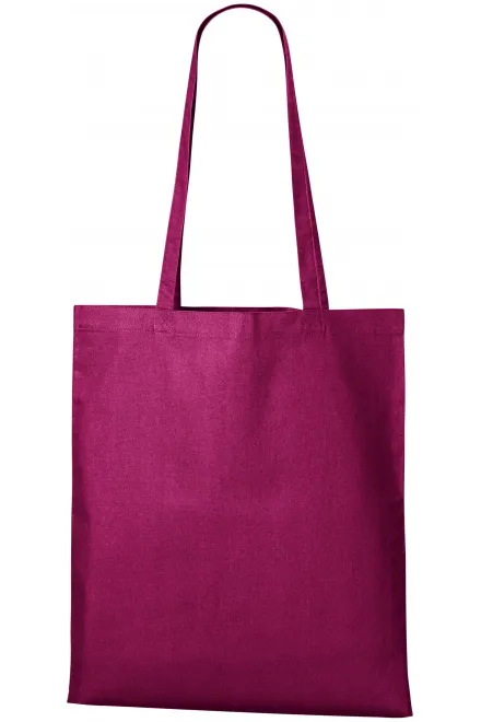 Shoppingväska i bomull - fuchsia, uni