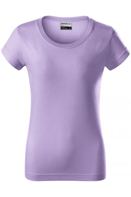 Slitstark damt-shirt - lavendel, S