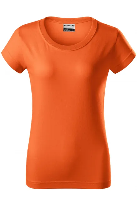 Slitstark damt-shirt - orange, S