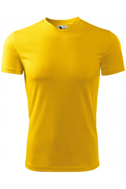Sport T-shirt för barn - gul, 134 cm / 8 år