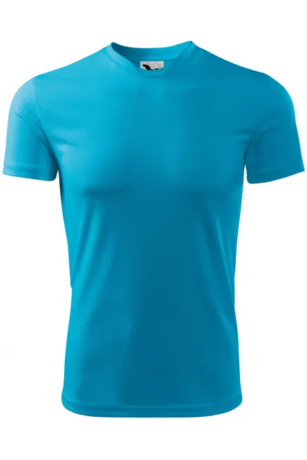 Sport T-shirt för barn - turkos, 134 cm / 8 år