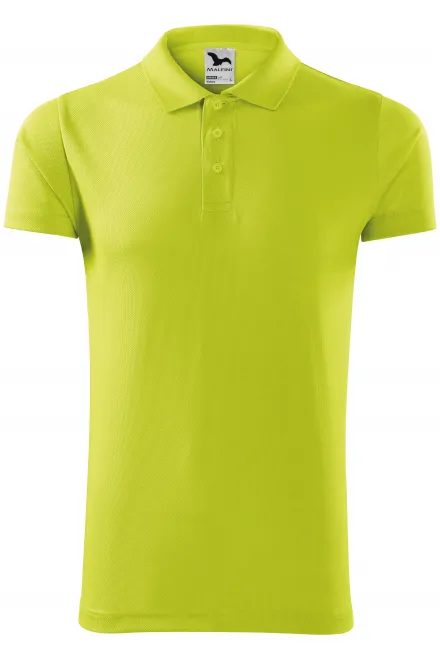 Sportpolotröja - limegrön, 3XL