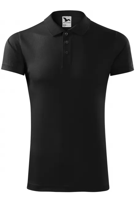 Sportpolotröja - svart, 3XL