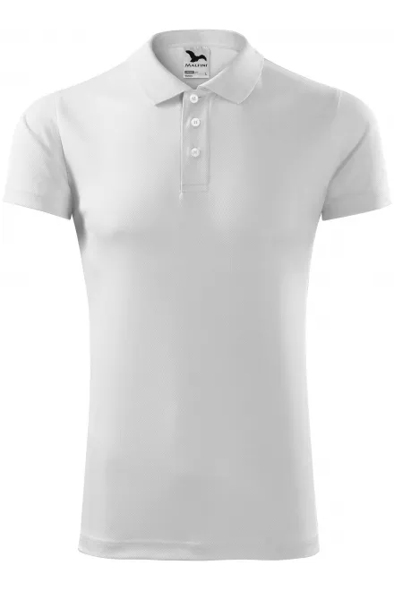 Sportpolotröja - vit, 3XL