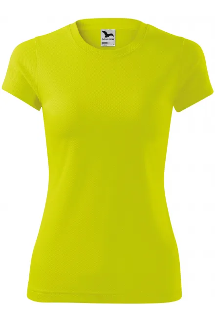 T-shirt för damer - neon yellow, XS