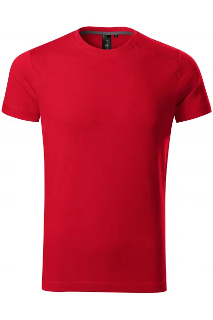 T-shirt herr dekorerad - formula red, L