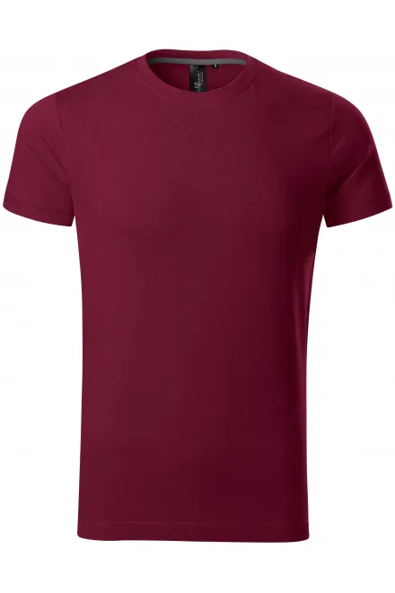 T-shirt herr dekorerad - garnet, L