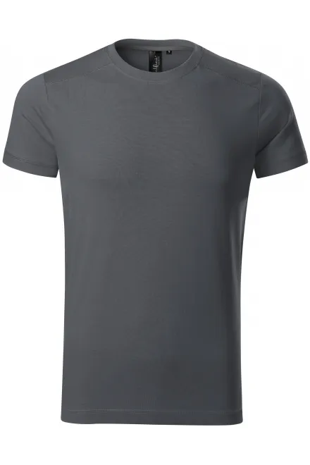 T-shirt herr dekorerad - ljusgrå, L