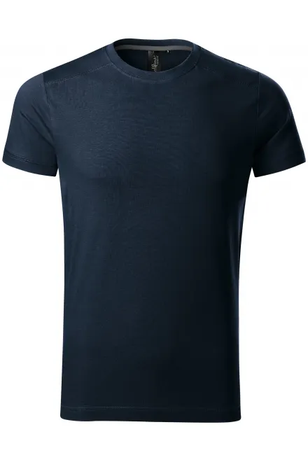 T-shirt herr dekorerad - ombre blå, L