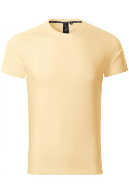 T-shirt herr dekorerad - vanilj, L