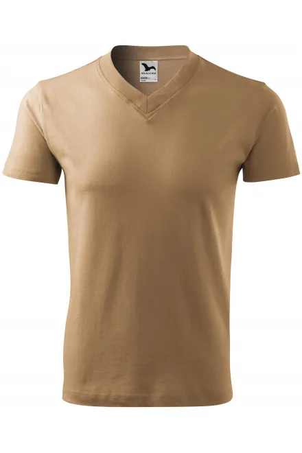 T-shirt med korta ärmar, medelvikt - sandig, 3XL