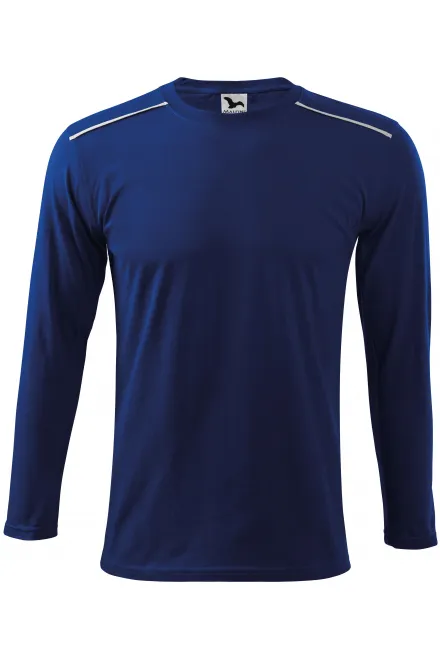 T-shirt med långa ärmar - kungsblå, 3XL
