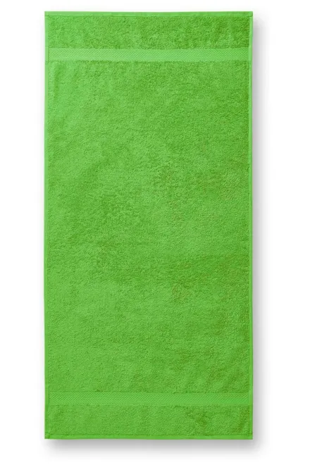 Tung bomullshandduk, 50x100cm, äppelgrön