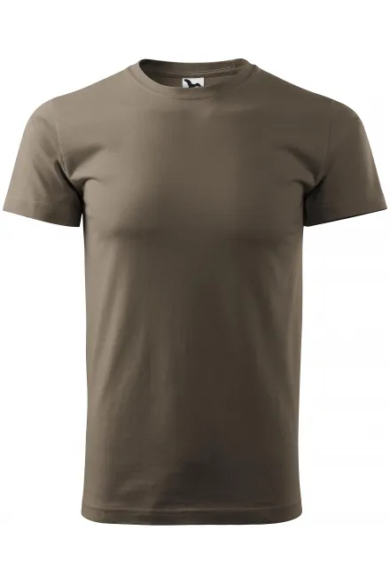 Unisex högre vikt T-shirt - army, XS