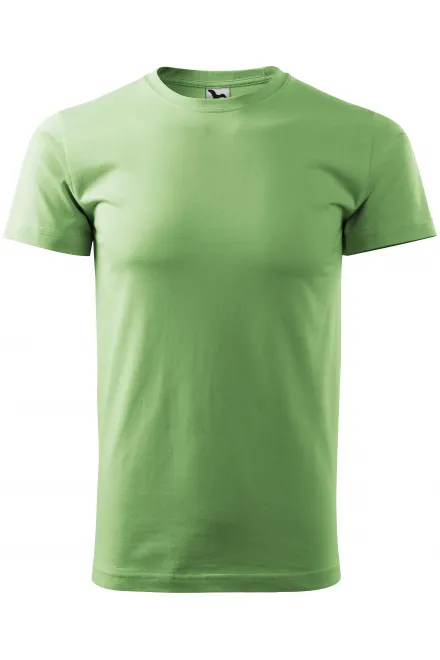 Unisex högre vikt T-shirt - ärtgrön, XS