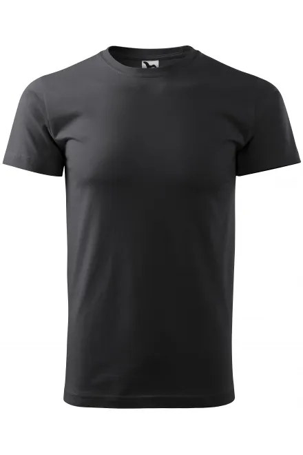 Unisex högre vikt T-shirt - ebenholts grå, XS