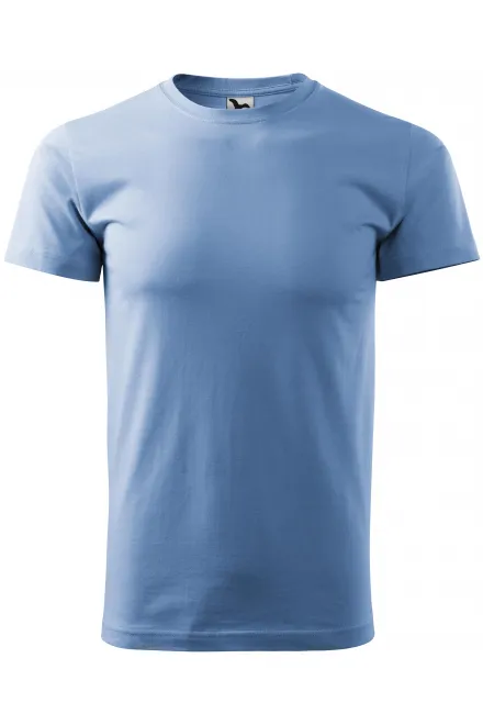 Unisex högre vikt T-shirt - himmelsblå, XS