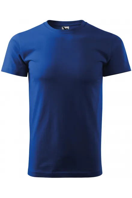Unisex högre vikt T-shirt - kungsblå, XS