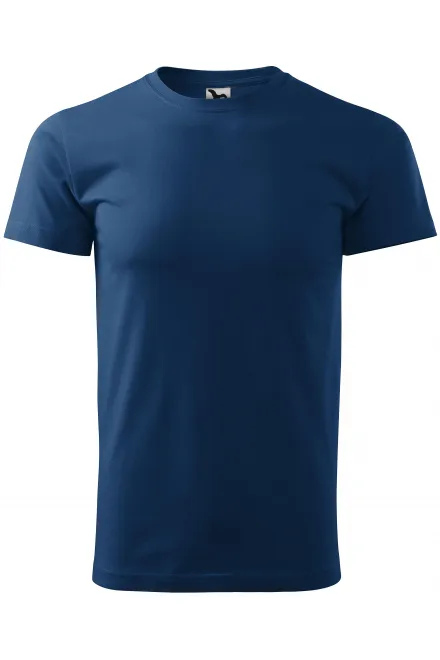 Unisex högre vikt T-shirt - midnattsblå, XS