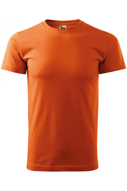Unisex högre vikt T-shirt - orange, XS