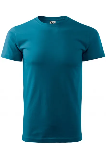 Unisex högre vikt T-shirt - petrol blue, XS