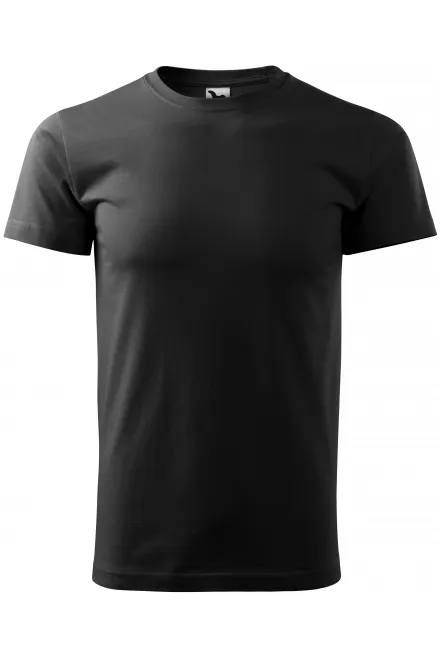 Unisex högre vikt T-shirt - svart, XS